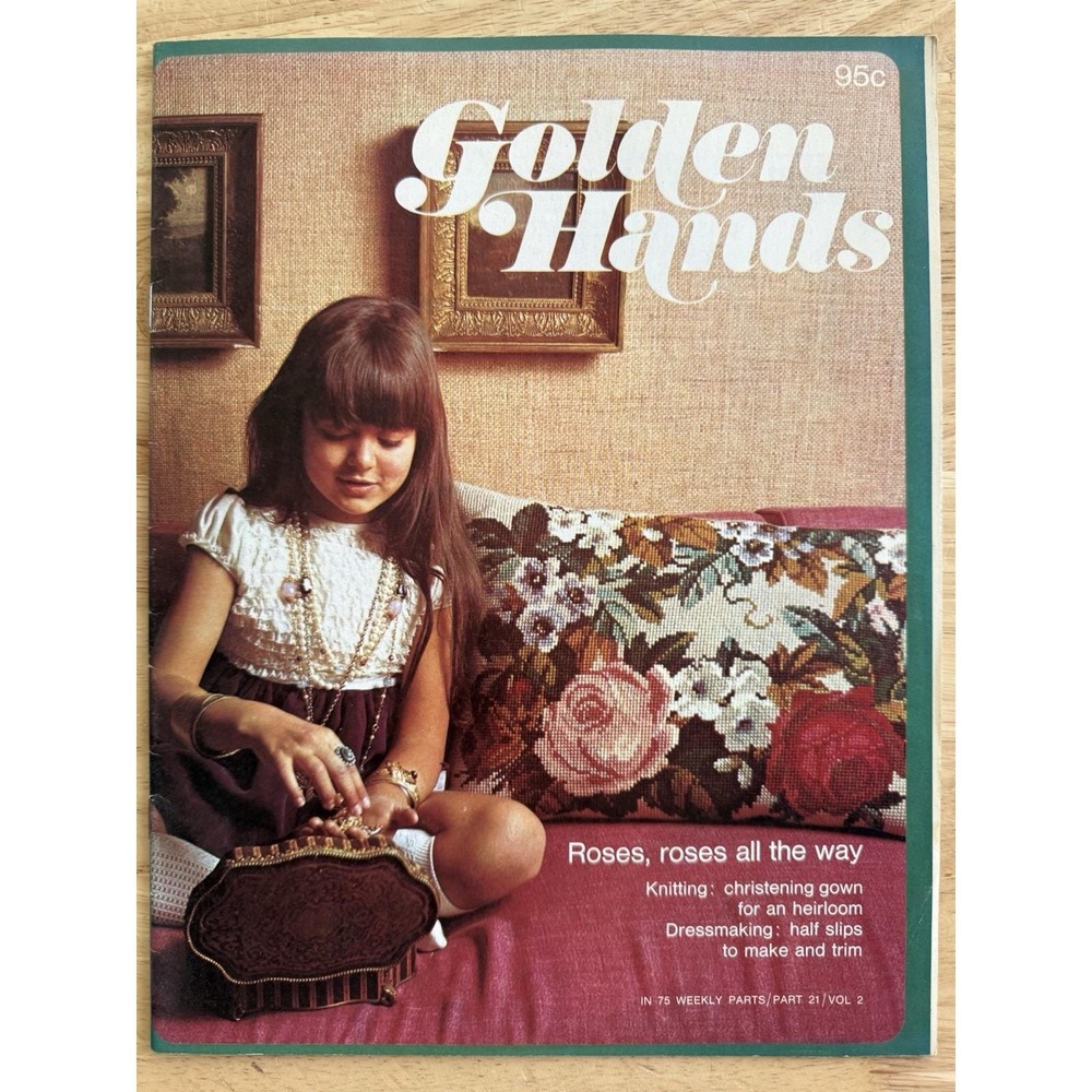 GOLDEN HANDS MAGAZINE Part 21 Volume 2 Multiple Sewing Projects ~ Vintage